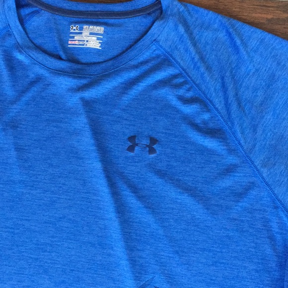 Under armour blue heat gear men’s 2xl t shirt - Picture 2 of 5